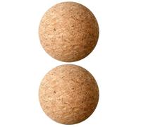 Bouchon de boule de panier en bois naturel - Bouchon pratique en liège - Bouchon confortable pour garder votre vin scellé