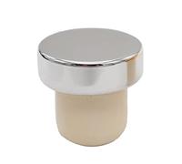 Bouchon de bouteille de champagne en caoutchouc - Fournitures de cuisine - Bouchon d'étanchéité en forme de T - Bouchon en liège pour bouteilles de lait en verre - Réutilisable