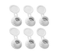 Bouchon de Bouteille de shampooing, Bouchon de Bouteille inversé Pratique, Couvercle inversé Anti-Fuite, Bouchon Distributeur de shampooing, Bouchon de Bouteille de Gel