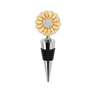 Bouchon de bouteille de vin - 0,2 x 3,2 cm - Bouchons réutilisables pour préserver la fraîcheur de la saveur, scellant décoratif, construction en métallique pour tables à manger, restaurants