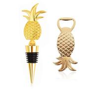 Bouchon De Bouteille De Vin Ananas 1 Pièce Et Ouvre-Bouteille Ananas 1 Pièce, Bouchon De Bouteille De Vin Créatif, Ouvre-Bouteille Cadeau, Ouvre-Bouteille En Métal