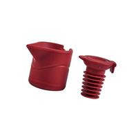 Bouchon de bouteille de vin anti-fuite en silicone multicolore pour conserver la saveur, convient pour les pubs de stockage ouverts, accessoire de joint de maison
