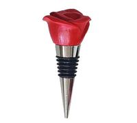 Bouchon de bouteille de vin - Décoration de Saint-Valentin - Bouchon de vin créatif avec lèvres rouges simulées pour décoration de couple de mariage