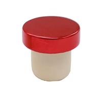 Bouchon de bouteille de vin en caoutchouc réutilisable en forme de T pour bouteille de champagne