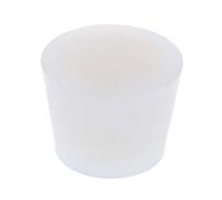 Bouchon de bouteille de vin en silicone pour tube de verrerie de laboratoire 4-10 cm, sans trou 4-10 cm