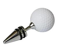 Bouchon de bouteille de vin, motif balle de golf, pour bar, cuisine, vacances, fête, mariage (1 pièce)