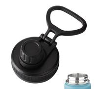 Bouchon de bouteille d'eau, à col large, anti-fuite, avec poignée, bouchon de bouteille de rechange, à large ouverture, accessoire universel pour gourde, 6,5 x 6,5 x 4 cm