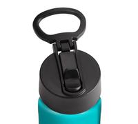 Bouchon de bouteille d'eau large : couvercle de rechange anti-fuite de 6,5 x 6,5 x 4 cm, design de poignée d'anneau antidérapant, couvercles à vis, ajustement universel pour la plupart