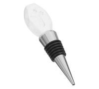Bouchon de Bouteille Décoratif Croix pour Vin, Acier Inoxydable Acrylique | Joint Hermétique, Conservation du Vin, Silicone, Compatible Universellement, Style Festif pour Tables et Fêtes