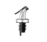 Bouchon de bouteille d'huile, distributeur bouchon, pulvérisateur, bec verseur vin, buse sauce, anti-fuite, outil cuisine, 1/3 pièces(Silver-1Pcs)
