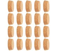 Bouchon de bouteille en bois 60 pièces, bouchon de bouteille de pudding, de thé, fermeture hermétique pour bouteilles de vin et cocktails, fêtes et vacances