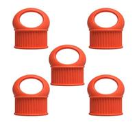 Bouchon de bouteille en silicone lot de 5 pour le, Oranges color, A