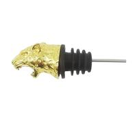 Bouchon de bouteille et bec verseur en alliage - Texture métallique - Convient pour les fêtes et les rassemblements - Cadeau idéal pour les amateurs