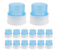 Bouchon de Bouteille pour Linge, 40 Pièces, Plastique, Rond | Filetage Double Couche, Canal Verseur Intégré, Anti-retour, pour Bidons D’assouplissant