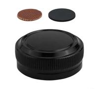 Bouchon de bouton de tension de bobine avec fils moletés pour version japonaise pour moulinet Metanium 09 Mg7 Baitcast - Aspect gris (noir)