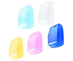 Bouchon de brosse à dents | Couvoirs de tête de brosse à dents | Clip de protection des brosses à dents en plastique | Capuche des brosses à dents de portabilité | Affaire adaptée aux voyages à domici