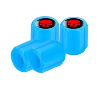 Bouchon De Buse D'air De Pneu De Voiture - Bouchon De Valve Lumineux De Nuit | Accessoire Véhicule Universel Pour Camions, SUV, Vélos Et Motos, Protège Les Valves, Pratique Pour La Conduite De Nuit, É