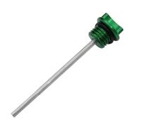 Bouchon de Capuchon de Remplissage d'huile d'huile Moteur avec jauge de Niveau d'huile Compatible avec CRF50 125cc 140cc 150cc 200cc 250cc de Moteur de Moto(Green)