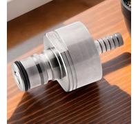 Bouchon De Carbonatation | Bouchon de Carbonatation en Acier Inoxydable | Accessoires De Remplissage À Contre-Pression Pour Le Brassage De Bière À La Maison La Cuisine Les Jus De Fruit Et L Eau