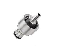 Bouchon de carbonatation en acier inoxydable for fûts à verrouillage à bille - Bouchon de remplissage à contre-pression for bouteilles PET 5/16'' - 60 PSI