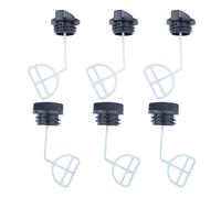 Bouchon de Carburant et Bouchon d'huile for Chinois 4500 5200 5800 48cc 52cc 58cc, Fixation de tronçonneuse à Essence, pièces d'outils de Jardin, Accessoires 3 pièces