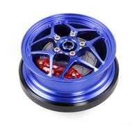 Bouchon de carburant pour Honda avec réservoirs de carburant modifiés, construction en alliage d'aluminium assurant une résistance à la chaleur et à la pression élevées (bleu)