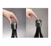 Lacor – Bouchon à Champagne – Chromé en Acier inoxydable – Gris