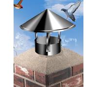 Bouchon de cheminée pour une ventilation optimale du toit, imperméable, protection contre le vent et la pluie, design résistant aux intempéries pour améliorer la circulation de l'air en toutes saisons