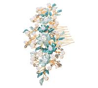 Bouchon De Cheveux Perles De Cheveux Pinces à Cheveux En Perles Pour Femmes Accessoires De Cheveux Pour Femmes Pinces à Cheveux Filles Humain Pince à Cheveux Fleurie Alliage Beaupretty