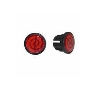 Bouchon de cintre route Bikeribbon Reflect Rouge - Paire