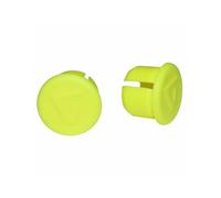 Lot de 2 bouchons de cintre vélo route Velox Jaune