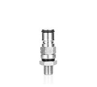 Bouchon de collecteur de gaz for gaz et liquides, avec assemblage 1/4", 19/32-18, for carbonatation de bière et brassage maison(GAS)