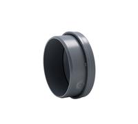 Bouchon de dégorgement en PVC - Ø 100 - Gris - Matériau PVC - Résistant aux chocs - Accès facile - Installation facile