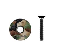 Bouchon de direction vélo Riesel Design CAP pixel camo Noir