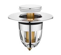 Bouchon de Drain de Baignoire | Réclasseur de puits Push-ondule Catcher de Cheveux de Drain de | Filtre d'évier de Salle de Bain, Bouchon de Drain de Baignoire Anti-odorant pour la Maison, f