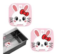 Bouchon de Drain - Filtre en Silicone Attrape-Cheveux avec Fonction Anti-Odeurs - Arrêt De Cheveux pour Bonde De - pour Appartement Salle de Bain Sol Hôtel