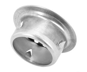 Bouchon de drainage de sol pour balcon extérieur avec bouchon de tuyau de toit rond en acier inoxydable pour drainage de l'eau de pluie (Ø 63 mm)