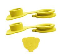 Bouchon De en Silicone 2 Pièces - Bouchon De Vidage Ours Anti-Fuite | Ventouse Universelle pour Évier Et Bain | Accessoire Ludique pour Et Familles