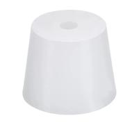 Bouchon de fermenteur en silicone solide avec trou - Valve de laboratoire - Résistant aux alcalins - Kit de fabrication de vin (NO.7)