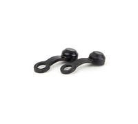 Bouchon de fermeture du mamelon Shimano 2017186 10 pièces noires
