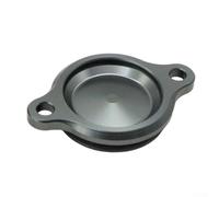 Bouchon de filtre à huile en alliage d'aluminium CNC pour moto Honda Super 50/110, Cross 50/110, Monkey125, Dax125, MSX125 Grom, CT125 pour Hunter 2022+ (gris)