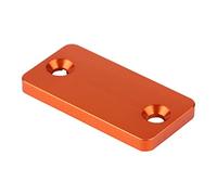 Bouchon de Frein de réservoir de maître-Cylindre Avant à billette, CNC Couvercle de Bouchon de réservoir de Frein d'embrayage en Aluminium en Aluminium