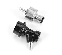 Bouchon de gazéification en acier inoxydable | Bouchon à bille pour bouteilles en PET | Machine à soda maison/gazéificateur/kit d'eau gazeuse | Acier inoxydable 304, ardillon de 6,35 mm