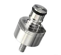 Bouchon de gazéification en acier inoxydable pour bouteilles en PET Bouchon de carbonation en acier inoxydable pour jus de bière, jus de bière, brassage à domicile, bouchon de gazéification pour