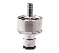Bouchon de gazéification, outil de pressurisation en acier inoxydable, accessoire de remplissage de boissons, connecteur durable pour jus de fruits, boissons, brassage maison, bière, cuisine, soda