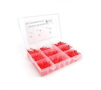 Bouchon de Graisseur, WJUAN 300 Pièce Grease Dust Caps M6 M8 M10, avec Boîte Rangement, Capuchons Protection pour Graisseurs Plastique Rouge, pour Plupartvoitures Motos