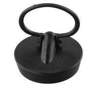 Bouchon de lavabo de 47 mm, bouchon d'évier à l'ancienne 5 cm, chromé pour salle de bain, joint en caoutchouc pour style traditionnel