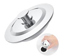 Bouchon de lavabo universel en acier inoxydable pour salle de bain, 40 à 45 m, bouchon d'écoulement pour baignoire, lavabo, canalisation de cuisine