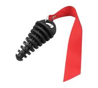 Bouchon De Lavage Échappement Silencieux, Bouchons De Lavages Pour Moto, Avec Serpentins Et Porte-clés, Silencieux D'échappement En Caoutchouc