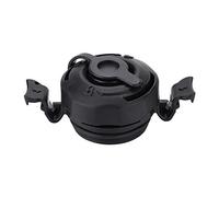 Bouchon de Matelas Pneumatique, Bouchon de Valve Gonflable 3 en 1 Bouchon de Fermeture Sécurisé pour Matelas Gonflable Noir